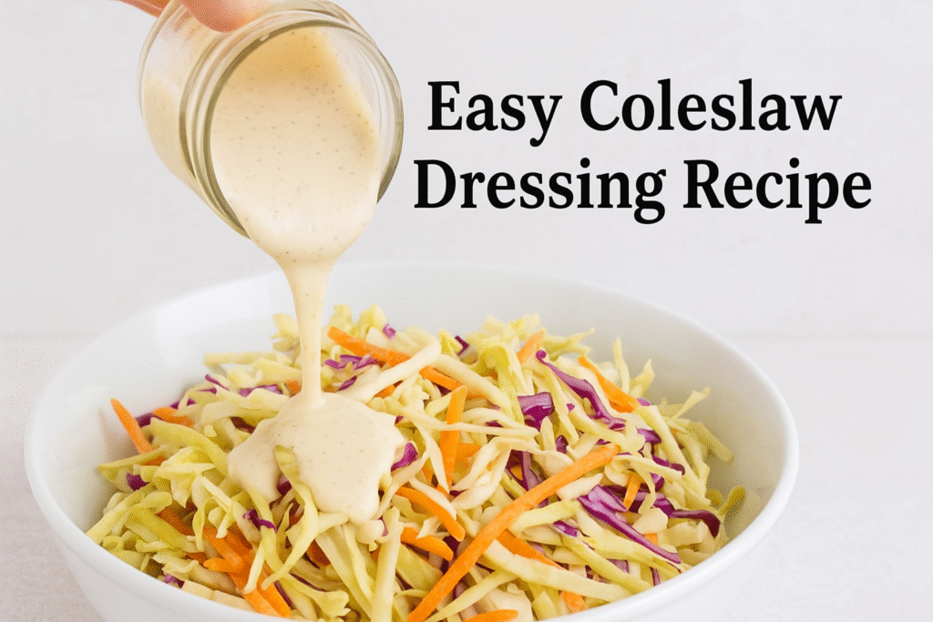 Easy Coleslaw Dressing Recipe