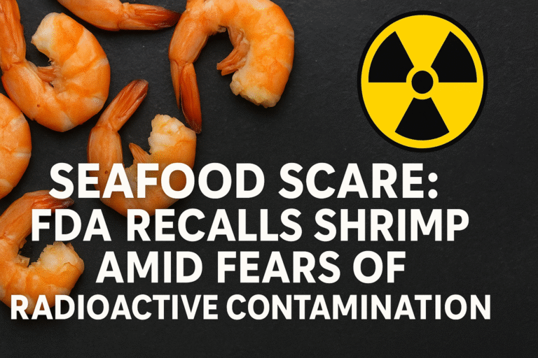 Seafood Scare FDA Recalls Shrimp Amid Fears of Radioactive Contamination