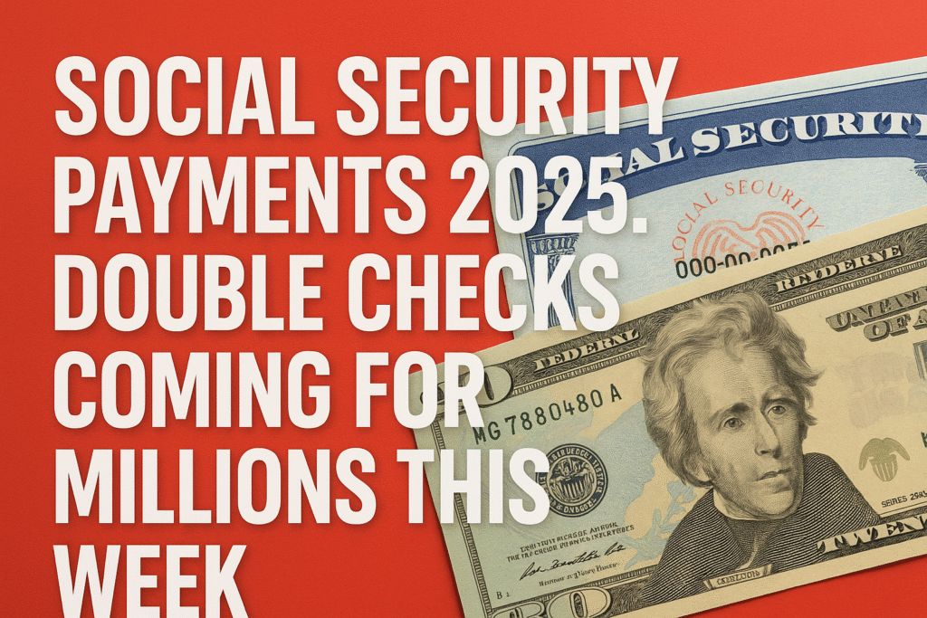 Social Security Payments 2025 Double Checks Coming for Millions This Week