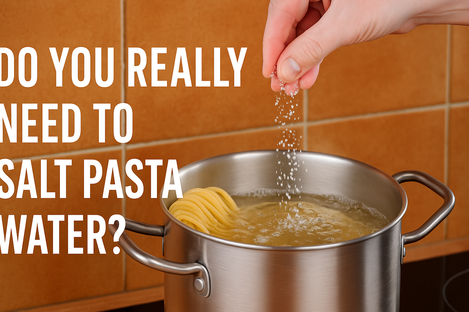 Do You Really Need to Salt Pasta Water